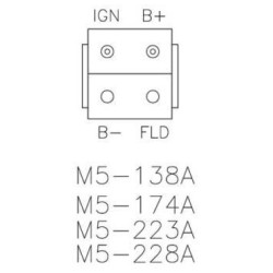Regulador sustituye Motorola US 8rh2032 / 8rh2026 / 8rh2023