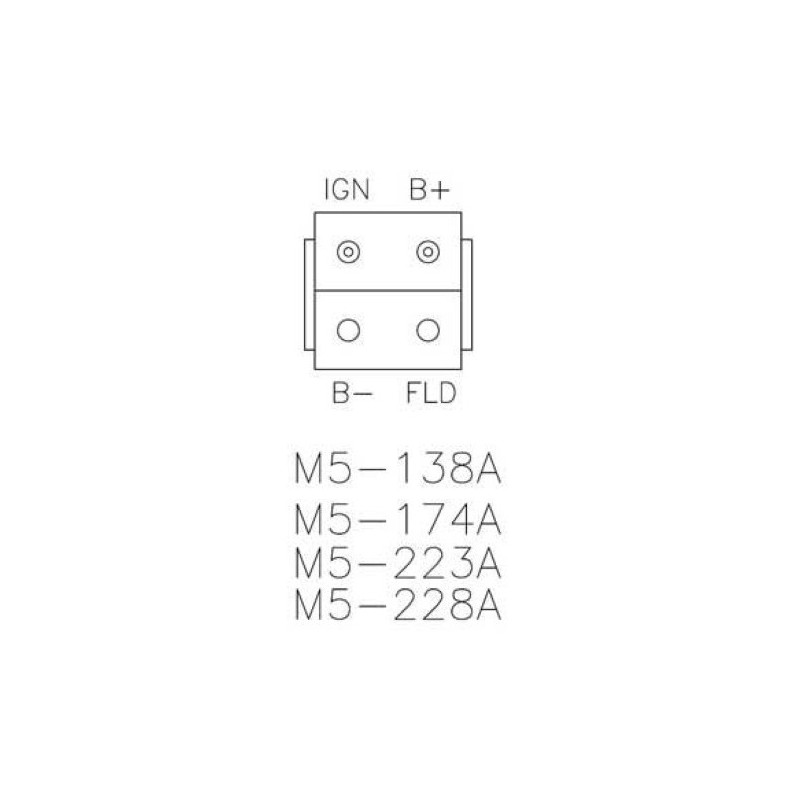 Regolatore sostituisce Motorola US 8rh2032 / 8rh2026 / 8rh2023
