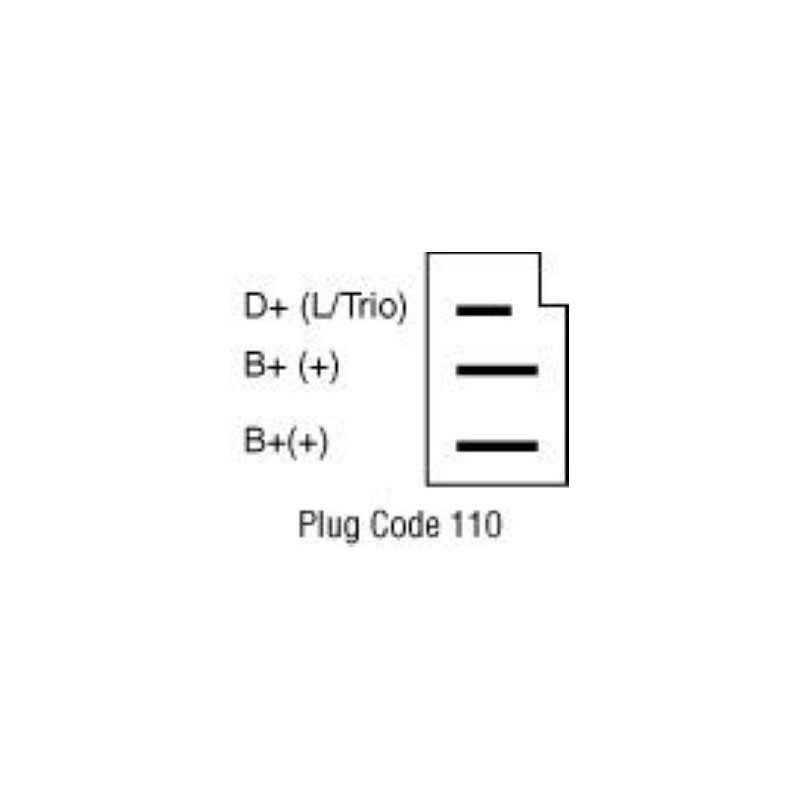 Alternateur équivalent AAK1857 / 24400 / 24400A / 54022479 / 54022479A / 54022530