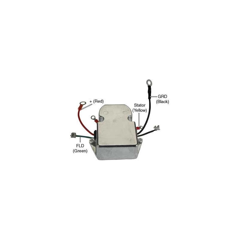 Regolatore per alternatore Motorola 10-296 / 10-446 / 8LHA3025 / 8LHA3025P / 8LHA3025PA / 8LHA3071P