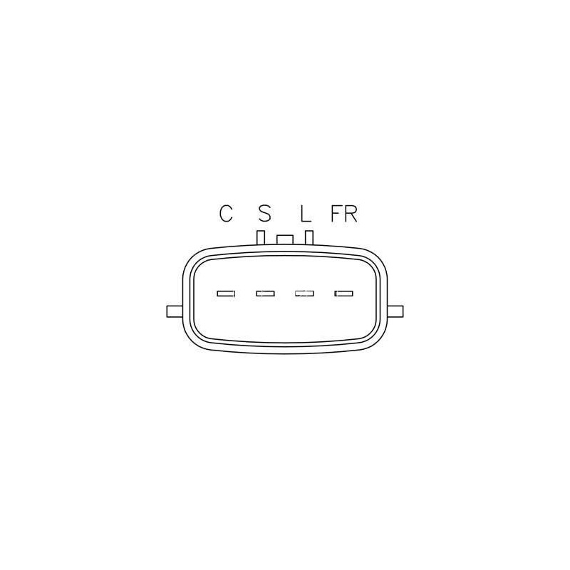 Regler für lichtmaschine KIA 37300-39435RU / 37300-39600 / MANDO AB112145