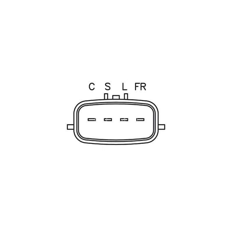 Regulador para alternador Hyundai 37300-39010 / Mando AB112112 / Valeo TA000A27301