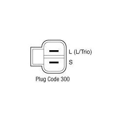 Regulador para alternador Mando AB170036 / AB170066 / AB180092 / APR140AB / Mazda B66S-18-300 / Valeo 437648