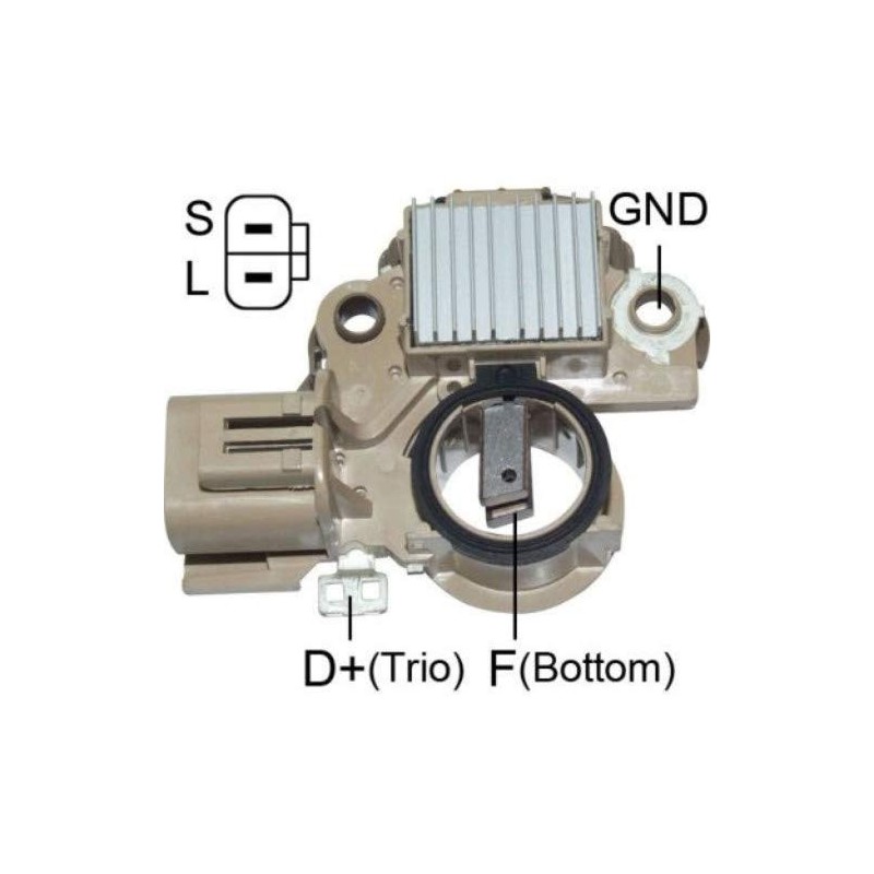 Regolatore per alternatore Mando AB170036 / AB170066 / AB180092 / APR140AB / Mazda B66S-18-300 / Valeo 437648