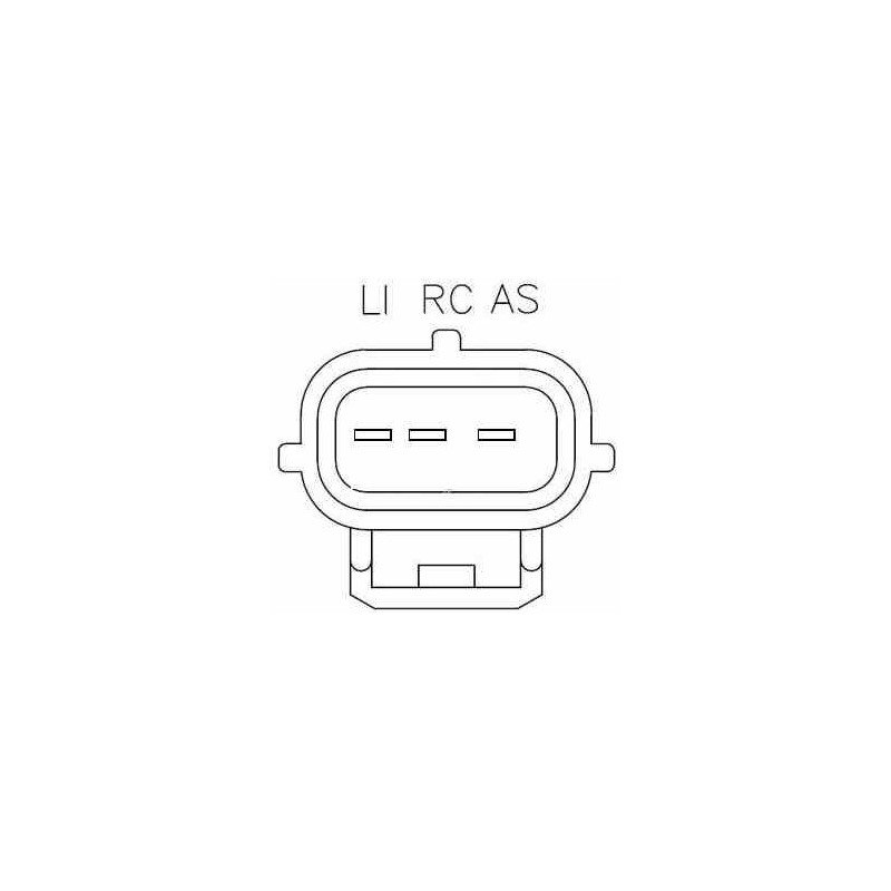 Regulador para alternador Denso 102211-8070 / 1022118042 / DAN1124 / DAN505