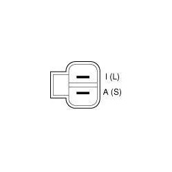 Regulador para alternador Mitsubishi A003T00491 / A003T00491MA / A003T00896 / A003T00896ZC