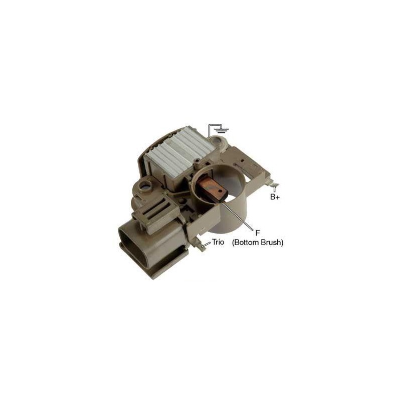 Regolatore per alternatore MITSUBISHI A002T17574 / A002T19991 / A002T19991 / A002T19991A / A002T20091 / A002T20091ZC