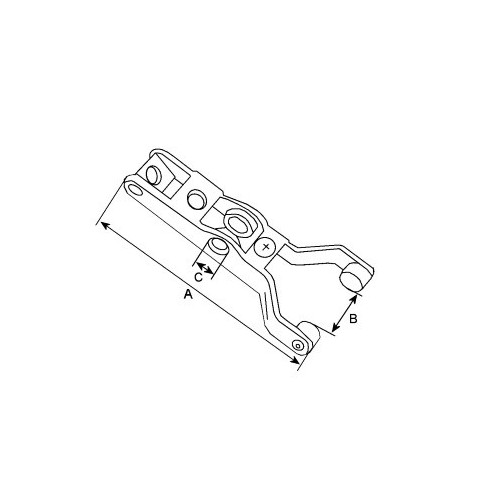 Forcella per motorino di avviamento Denso 128000-2520 / 128000-2631 / 128000- 2800