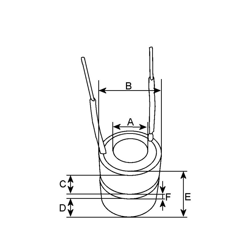Collettore ad Anelli per alternatore valéo 2541262 / 2541307 / 2541307C / 2541307D