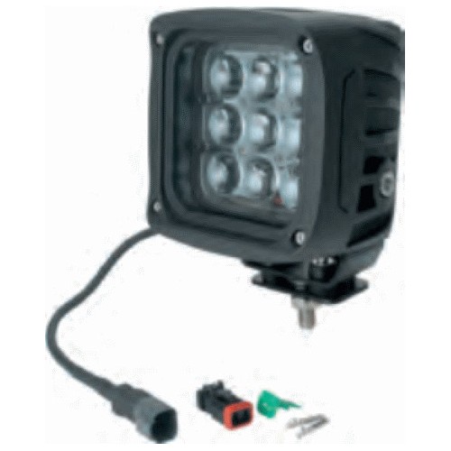Faro LED Spot Blu 9 LED / 45 watt