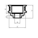 Poulie pour alternateur Bosch 0124225004 / 0124225023 / 0124225028 / 0124225029