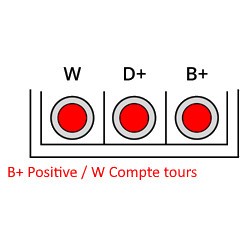 Alternator replacing 0986044741 / 63320309 / 63321240 / DRA3676 / gnu2320