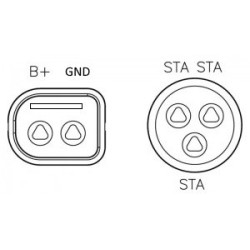 Regulador chromé sustituye Harley Davidson 74505-09A