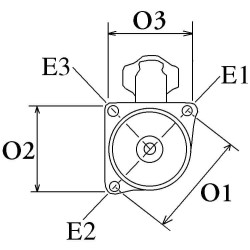 Anlasser ersetzt Mitsuibishi M009T62671 / M9T62671 / KHD 01183286 / 1182759