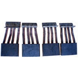 Juego de escobillas para motor de arranque Bosch 0001510001 / 0001510002 / 0001510003