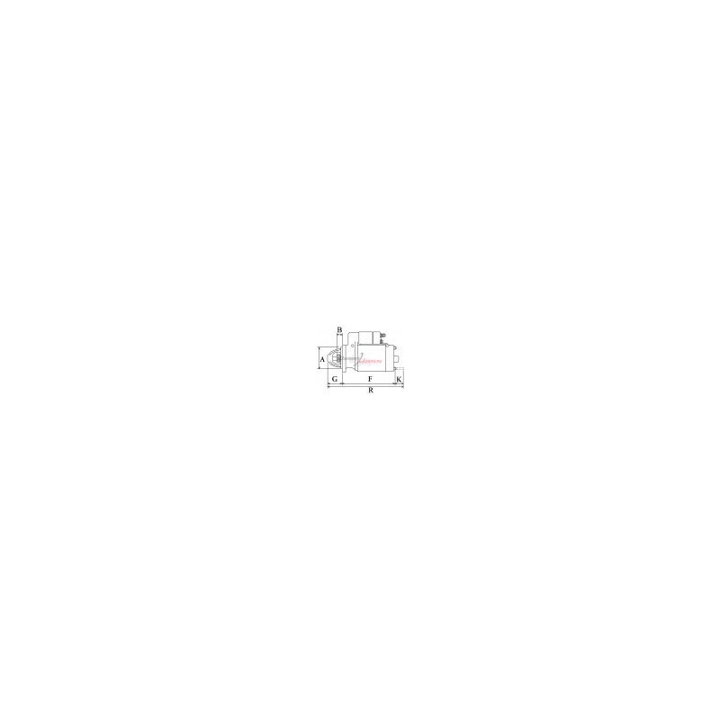 Motor de arranque sustituyee S1341 / S13-41A / S13-41B / S13-41C / S13-41D