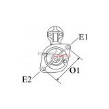 Anlasser ersetzt 0001110022 / 0001110045 / 0001110066 / 0001110106 / 0001110108