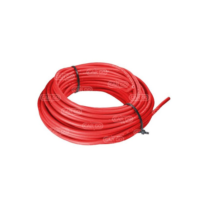 Welding cable 10 mm² red