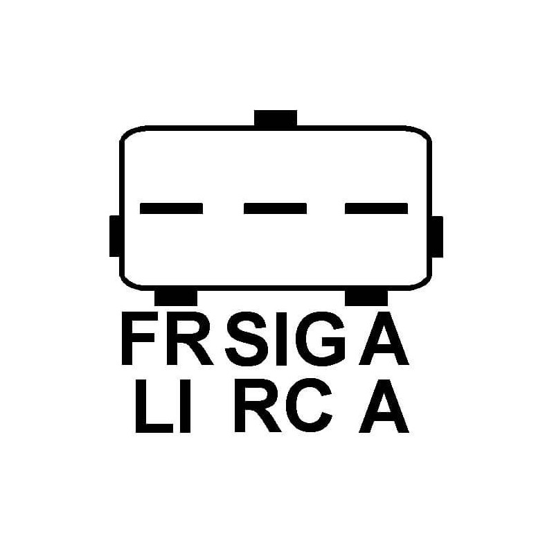 Regulador para alternador Ford 1S7Z-10346-BE / 2S6T-10300-AA / 2S6T-10300-AB