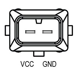 Capteur de position sustituye  0986280480 / 1920LV / 9662221580 / LR004396