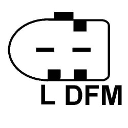 Alternateur remplace FG18T033 / 2605717A / 0124625028 / 022903028B / 03G903023X