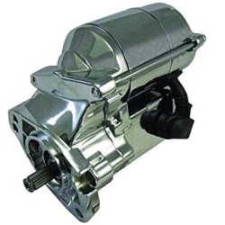 Motorino di avviamento cromo sostituisce 128000-8220 / 128000-8221 / 31552-89 per Harley Davidson