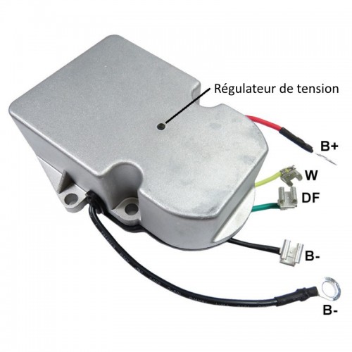 Voltage regulator for alternator John Deere RE20486 / SE501366 / TY6668 / CUMMINS 3604670RX / 3675200RX /
