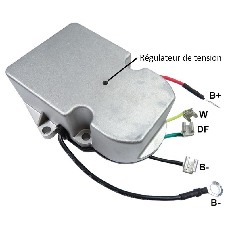 Régulateur pour Alternateur John Deere RE20486 / SE501366 / TY6668 / CUMMINS 3604670RX / 3675200RX /