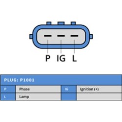 Alternador sustituye 101211-2990 / 101211-8750 / 101211-8810