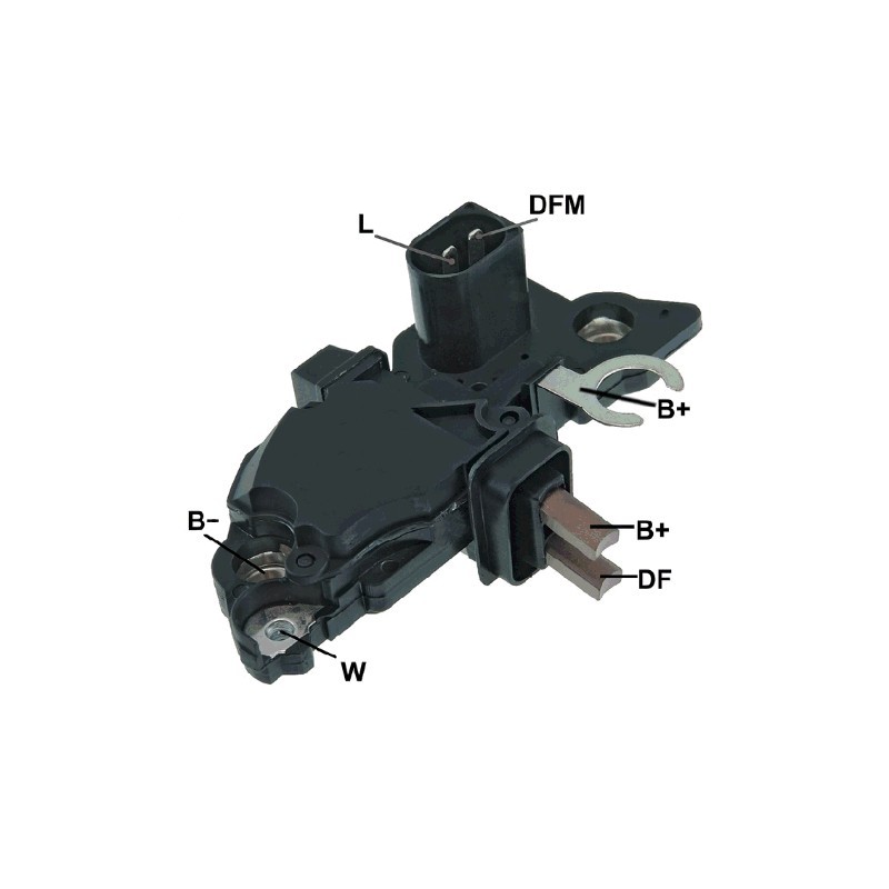 Regolatore per alternatore Bosch 0124225010 / 0124225011 / 0124225039