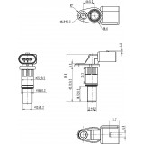 Camshaft Position Sensor replacing 0986280429 / 06B905163A