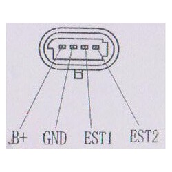 Elektronische Zündspule ersetzt 88921374 / 96350585 / 10450424 / 10490192