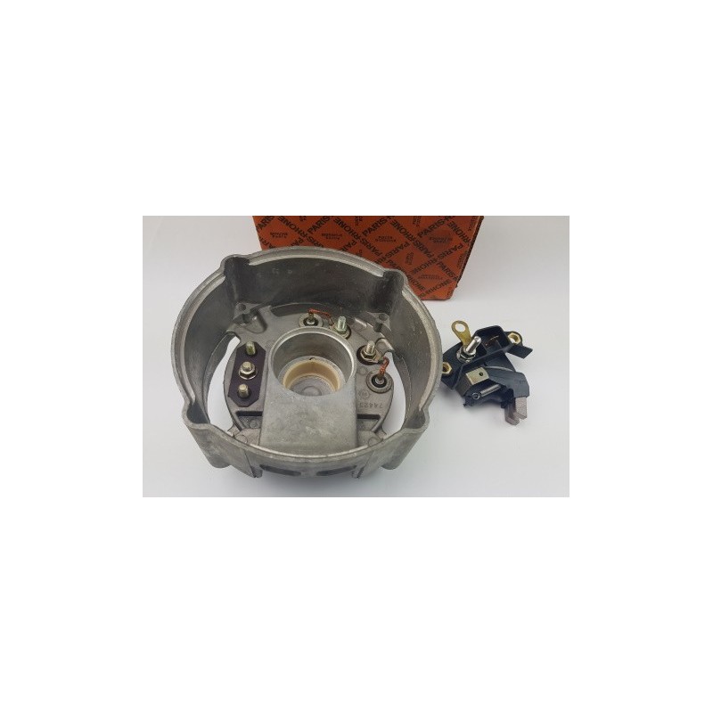 Supporto con portaspazzole per alternatore A13M3 / A13M6 / A13M12