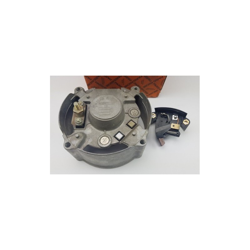 Bracket with brush holder for alternator A13M3 / A13M6 / A13M12