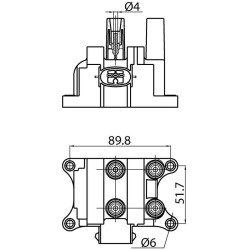 Electronic Ignition Coil replacing 0221503490 / 988F-12029-AB / 988F12029AB