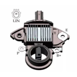 Regulador para alternador Mitsubishi A005TL0581 / A005TL0581ZC / A5TL0591ZC /