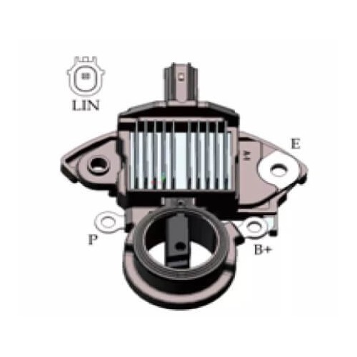 Lichtmaschinen-Reparatursatz Schleifringbürsten Lagersatz 230090 Ersatz für  Bosch 0124515010 Ty