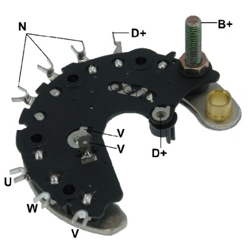 Pont de diode pour alternateur A11VI55 / A11VI56 / A11VI57 / A11VI58
