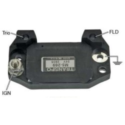 Regulador para alternador Motorola 10-371 / 10-378 / 10-381 / 10-384 / 8EA3002G / 8EA3002GA