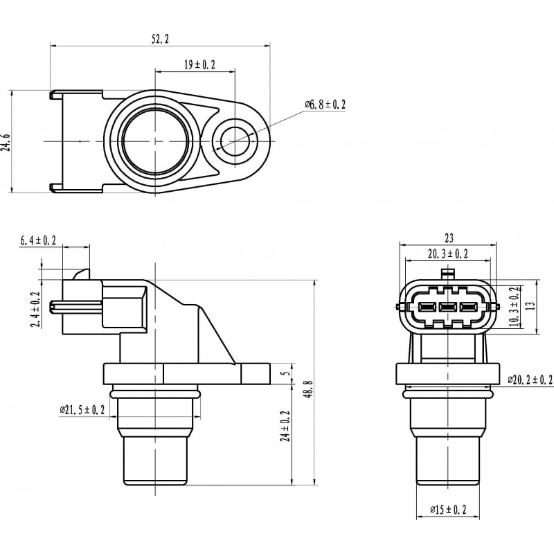 Zündsensor ersetzt 0232103039 / 46786049 / 6235604