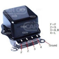 Regulador para dinamo sustituye Delco remy 10DN / 20DN