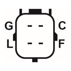 Alternador sustituye 104210-2260 / 31100-RL0-G01