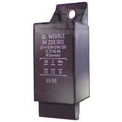 Centrale clignotante 12 volts / 6 terminals / W 2+1+1 / 8x21