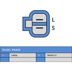 Lichtmaschine ersetzt 0986080260 / A003T00499 / A003T04999