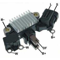 Regulador para alternador Hitachi LR1100-708 / LR1100-708B / LR1100-724