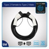 32 AMP single phase 2F TO 2M charging cable for electric vehicles