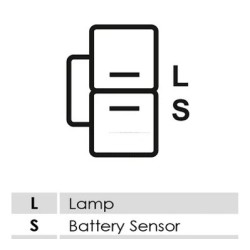 Alternator replacing 23100-VC100 / 23100-VC101 / LR190-752