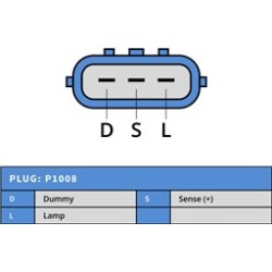 Lichtmaschine ersetzt 0124120001 / DRA0222 für VM-Motor