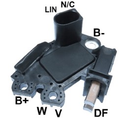Regulador para alternador valéo 2542989 / TG17C028 / TG17C030 / TG17C030B