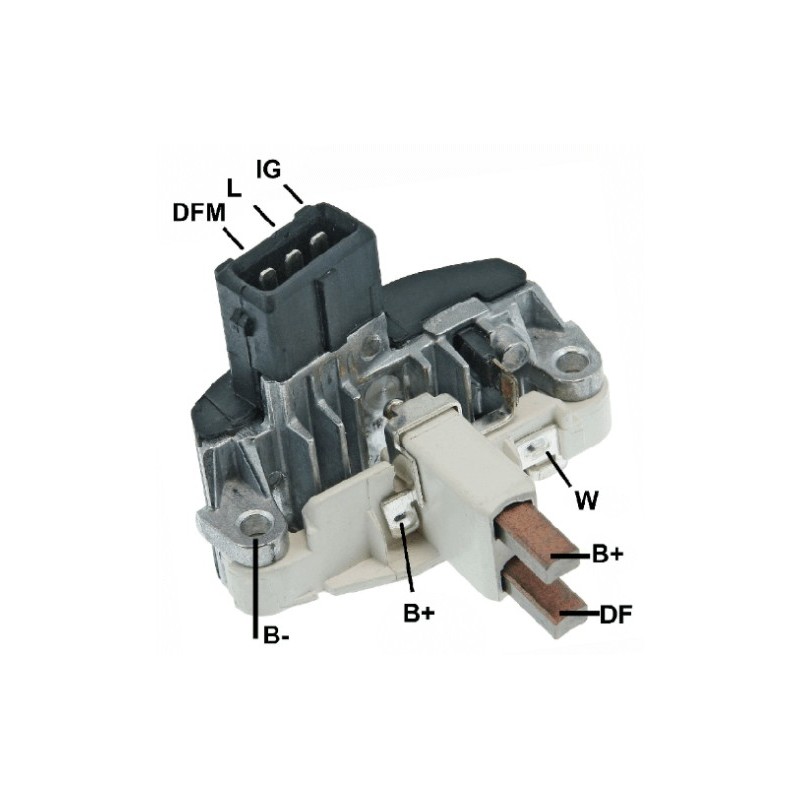 Regulator for alternator BOSCH 0120465013 / 0120465014 / 0123315013 / 0123315022